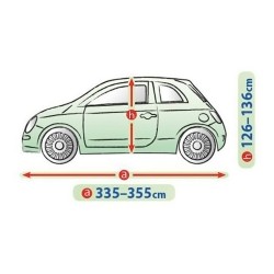Telo Copriauto Copri Auto Macchina Mobile Garage per S3 Hatchback Esterno | L. 355cm | H. 136 cm | Impermeabile Traspirante